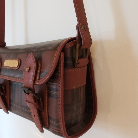Vintage plaid Polo Ralph Lauren shoulder bag - Picture 4 of 4